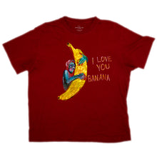 Load image into Gallery viewer, I Love You Banana Hand Painted Shirt