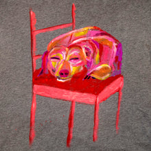 Load image into Gallery viewer, Sleeping Fanny Hand Painted Shirt
