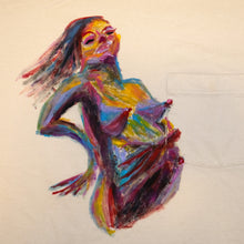 Load image into Gallery viewer, Pregnant Woman Hand Painted Shirt