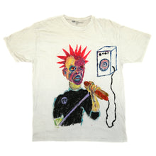 Load image into Gallery viewer, Punko With Hotdog Mic Hand Painted Shirt