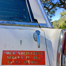 Load image into Gallery viewer, First Taste Bumper Sticker